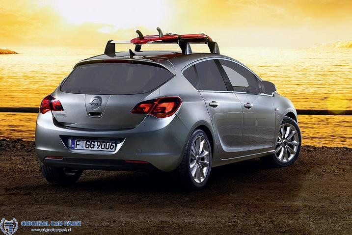 mannelijk Voorstad Vermelden Opel Astra J hatchback dakdragers aluminium - Original Car Parts