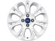 1554416 Ford lichtmetalen velg 15" 7x2-spaaks design wit